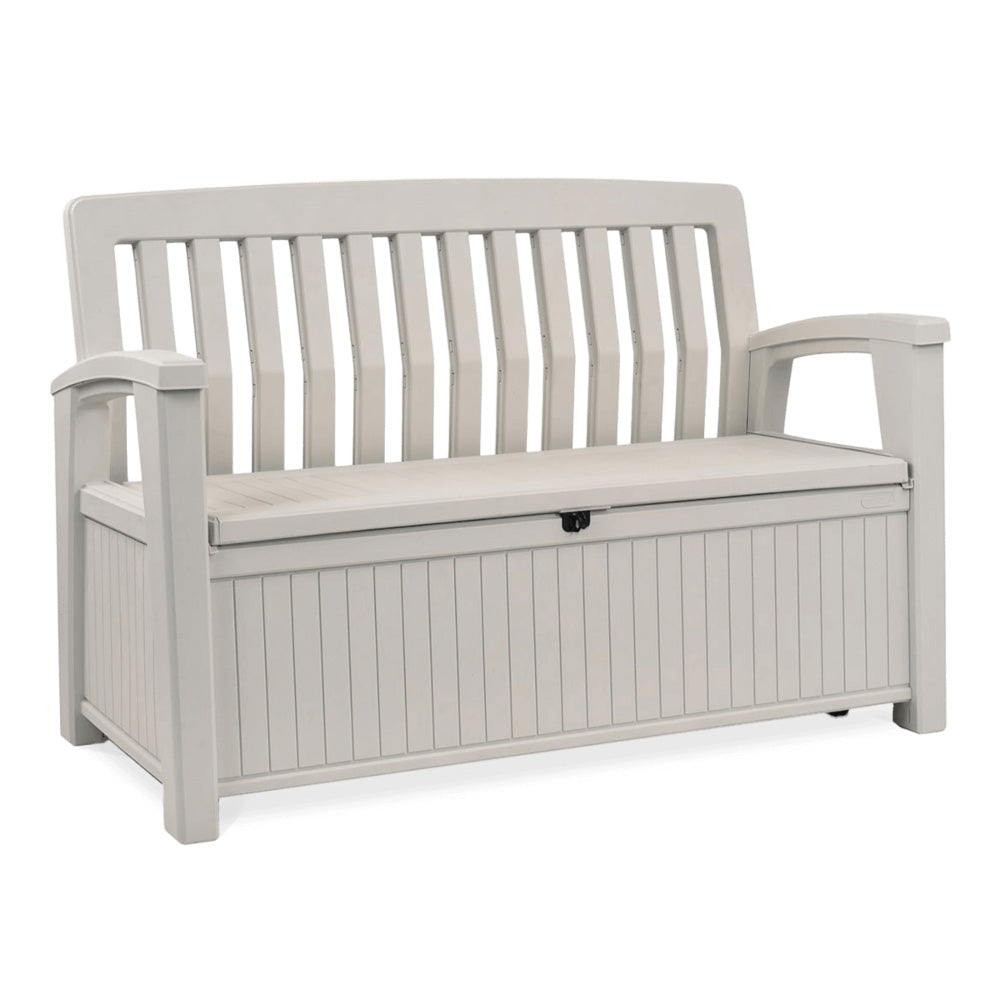 Keter Patio 227L Storage Bench White Keter Australia
