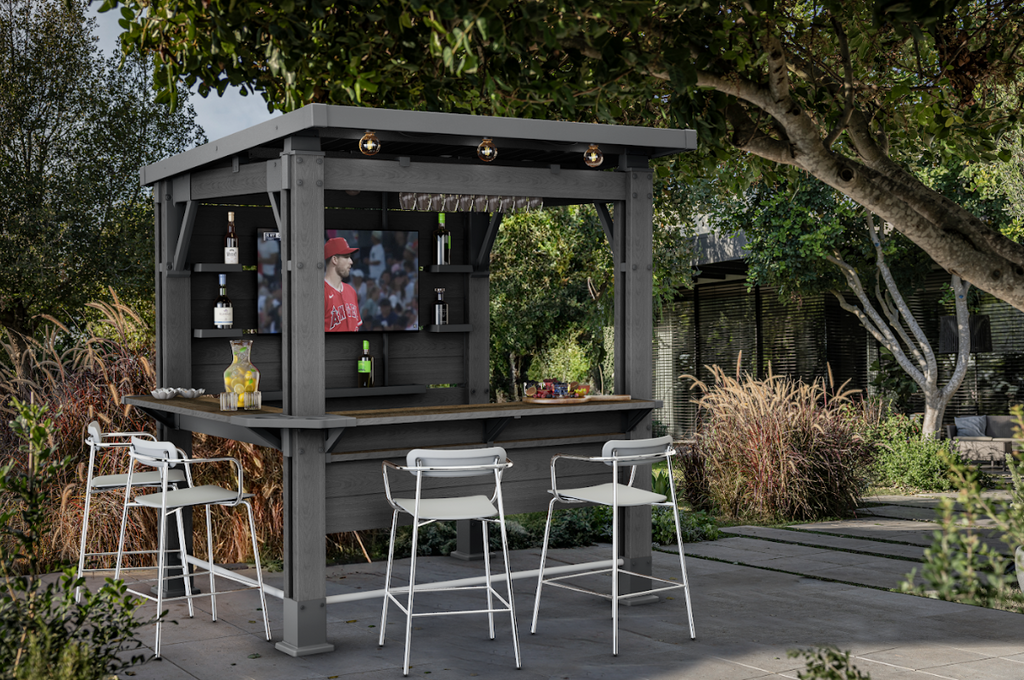 Keter Bar Gazebo Grey – Keter Australia