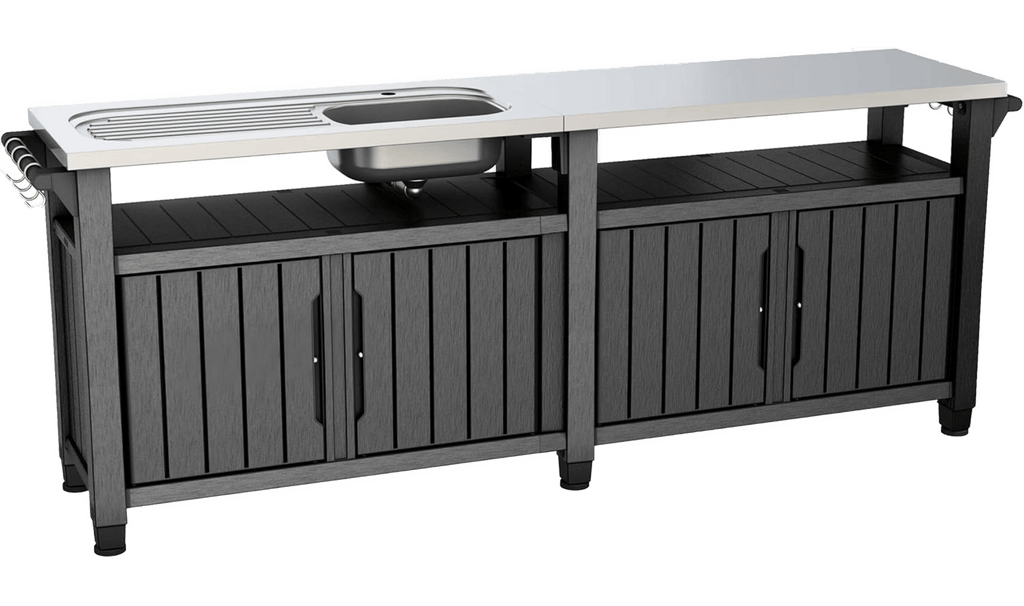 Keter Unity Chef XXL BBQ Entertainment Unit with Sink – Keter Australia
