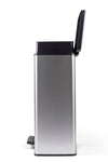 PRE ORDER: AVAILABLE JULY - Curver Deco Duo Bin – 2 X 26L – Steel Look