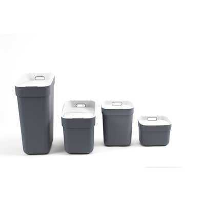 Ready to Collect Waste Seperation 4 Pack - Dark Grey