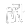 PRE ORDER: AVAILABLE  JUNE - Futura Julie Dining Set