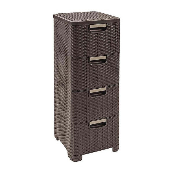 Curver Style Storage 4 Drawer Set - Brown (14L) – Keter Australia