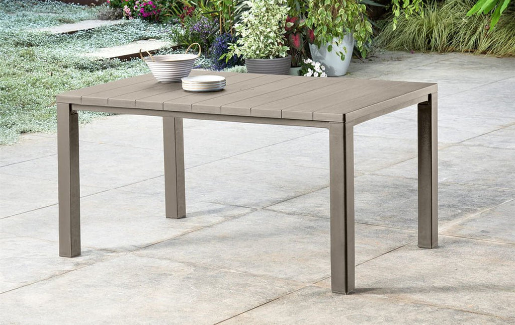 Keter Julie Dining Table - Cappuccino – Keter Australia