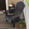 PRE ORDER: AVAILABLE JULY - Keter Everest Adirondack Chair - Graphite