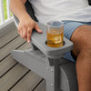 PRE ORDER: AVAILABLE JULY - Keter Everest Adirondack Chair - Grey