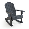 PRE ORDER: AVAILABLE JULY - Keter Everest Rocking Adirondack Chair - Graphite