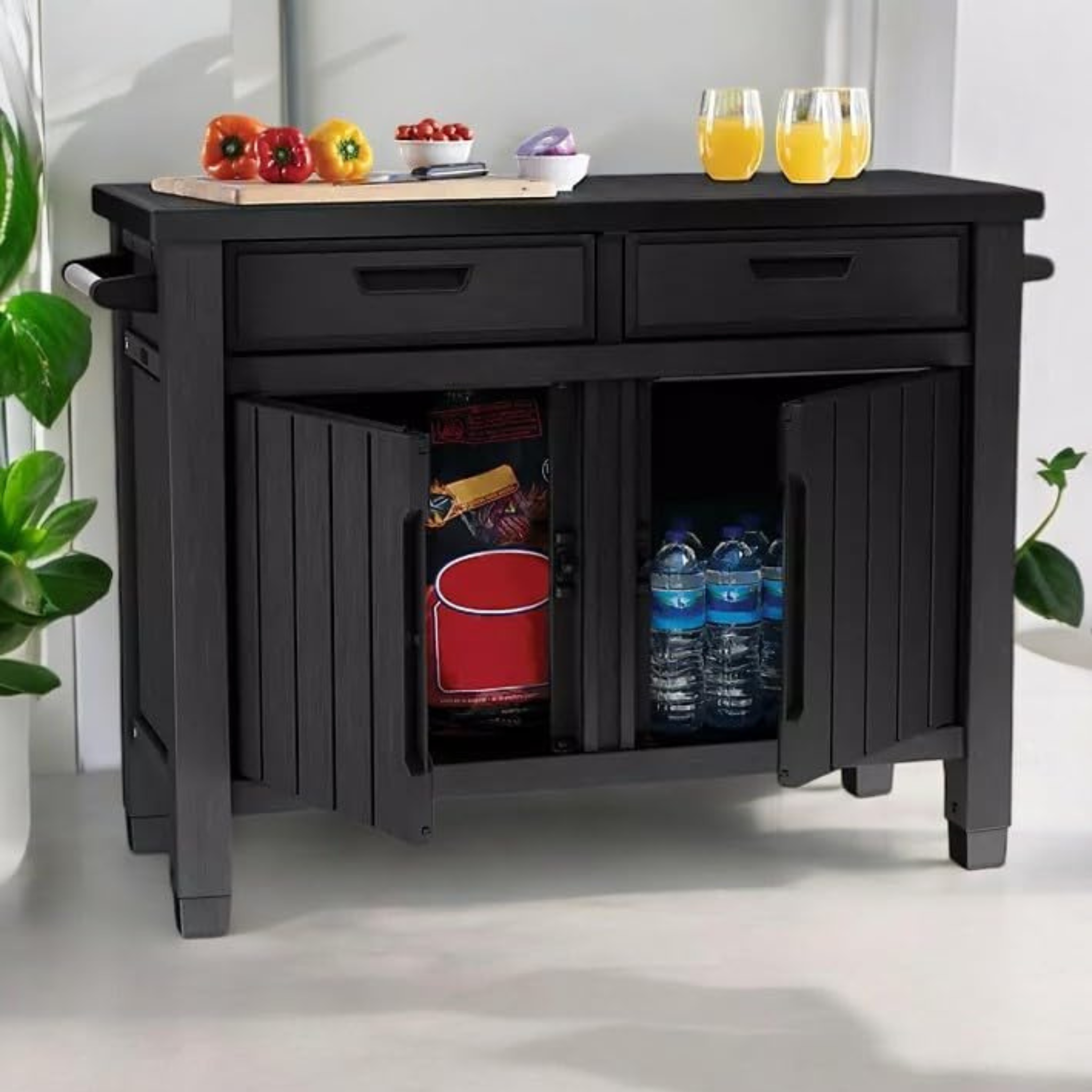 Keter Unity XL Drawers Outdoor Buffet Cabinet – Keter Australia