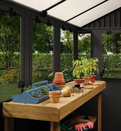 Keter Potting 6x8 Shed - Dark Grey (1.9 x 2.4m) – Keter Australia