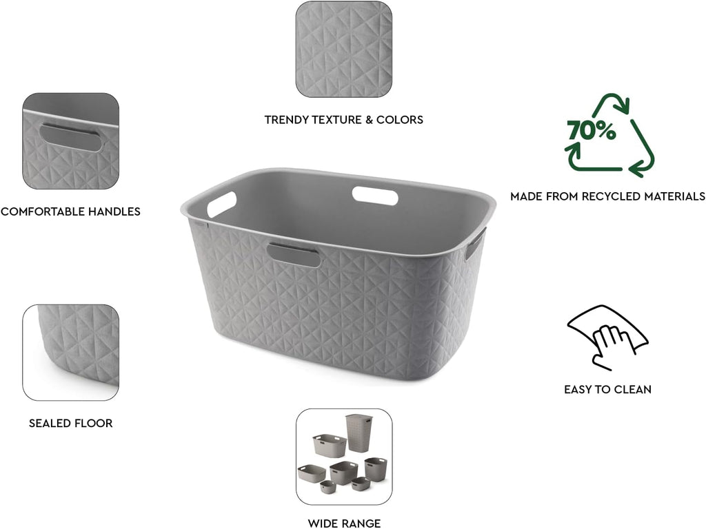 Curver Softex Laundry Basket (45L) - Taupe – Keter Australia