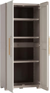 PRE ORDER: AVAILABLE JUNE - Keter Groove Indoor/Outdoor Tall Cabinet