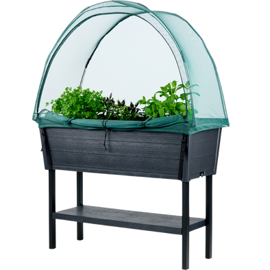 PRE ORDER: DEC. - Keter Alfresco Raised Garden Bed with Net Cover
