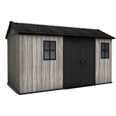 Keter Apex Shed 7.5x13 - Stormgrey Look (2.3 x 4.0m)