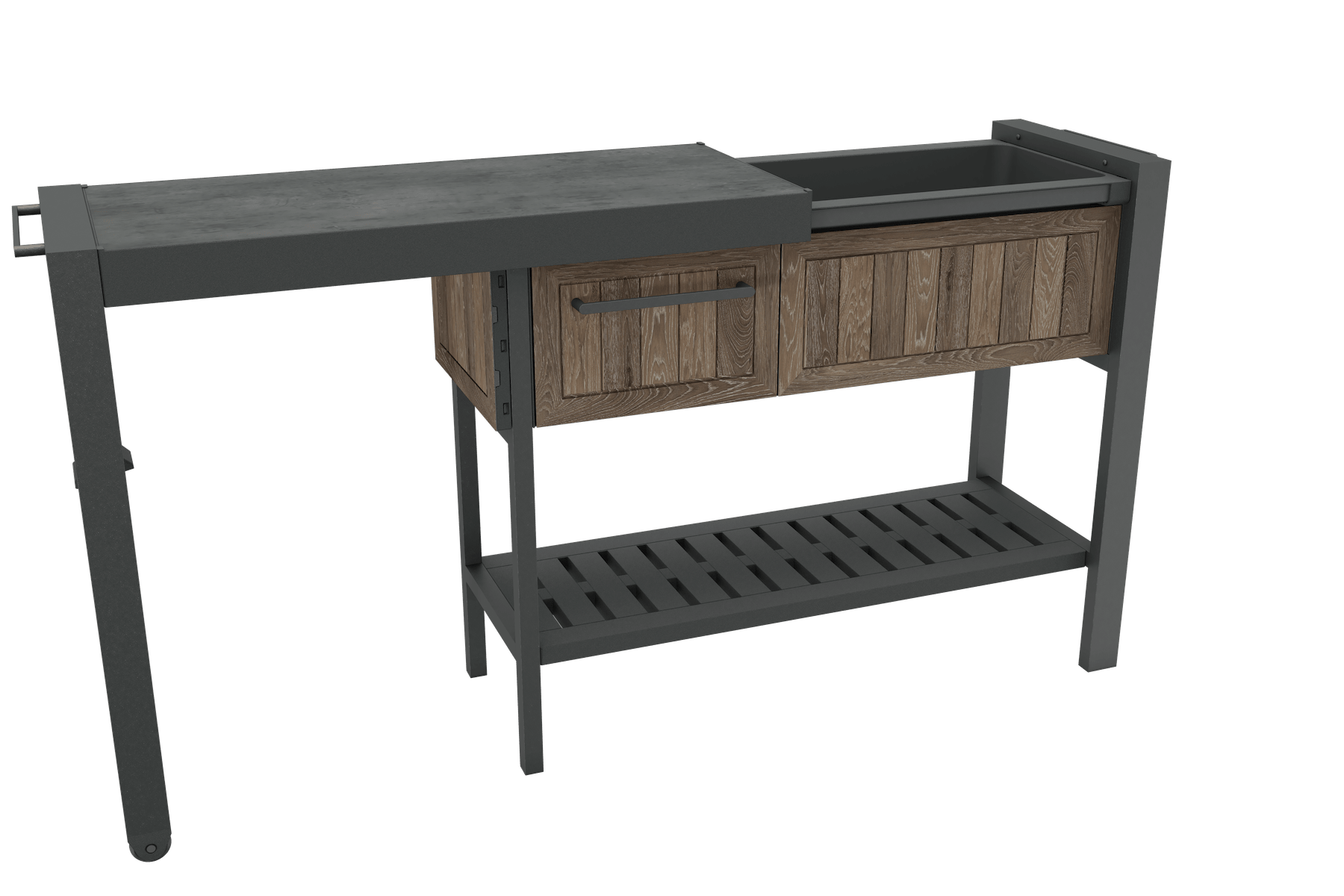 Keter Rband Table Keter Extendable Party Table - Walnut Look – Keter Australia