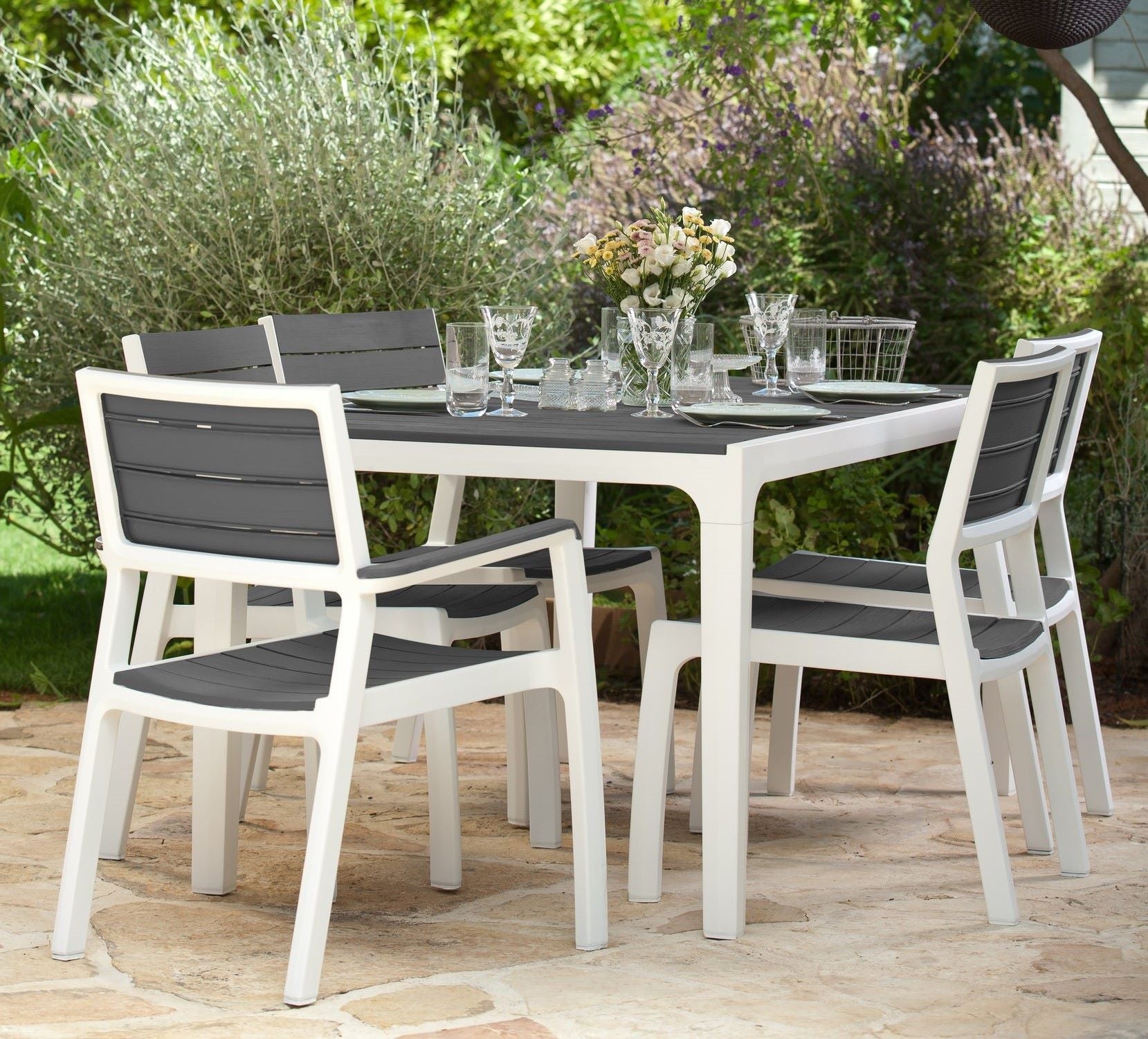 Keter Harmony Mixed Dining Set – Keter Australia