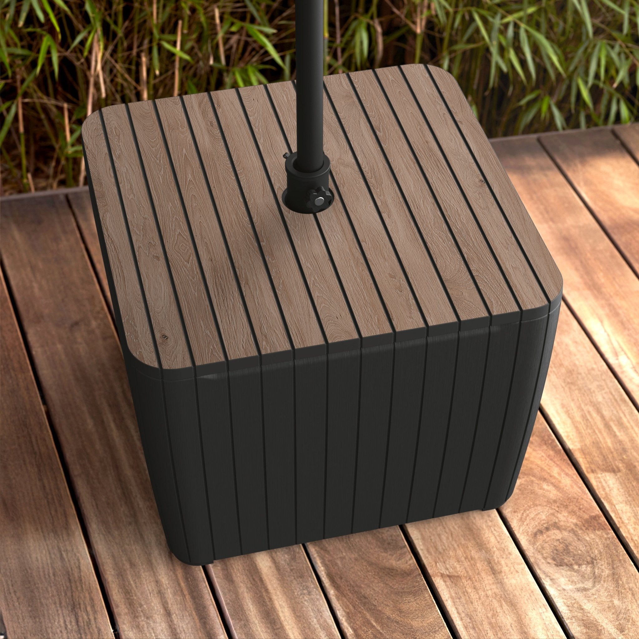 Keter Luzon Umbrella Table