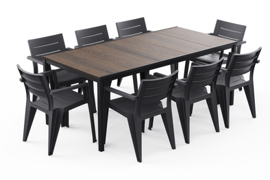 PRE ORDER: MAR. - Keter Signature Porto 200 Julie Dining Set