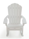 PRE ORDER: AVAILABLE JULY - Keter Everest Rocking Adirondack Chair - White
