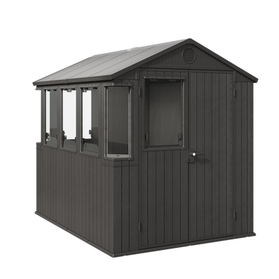 Keter Potting 6x8 Shed - Dark Grey (1.9 x  2.4m)