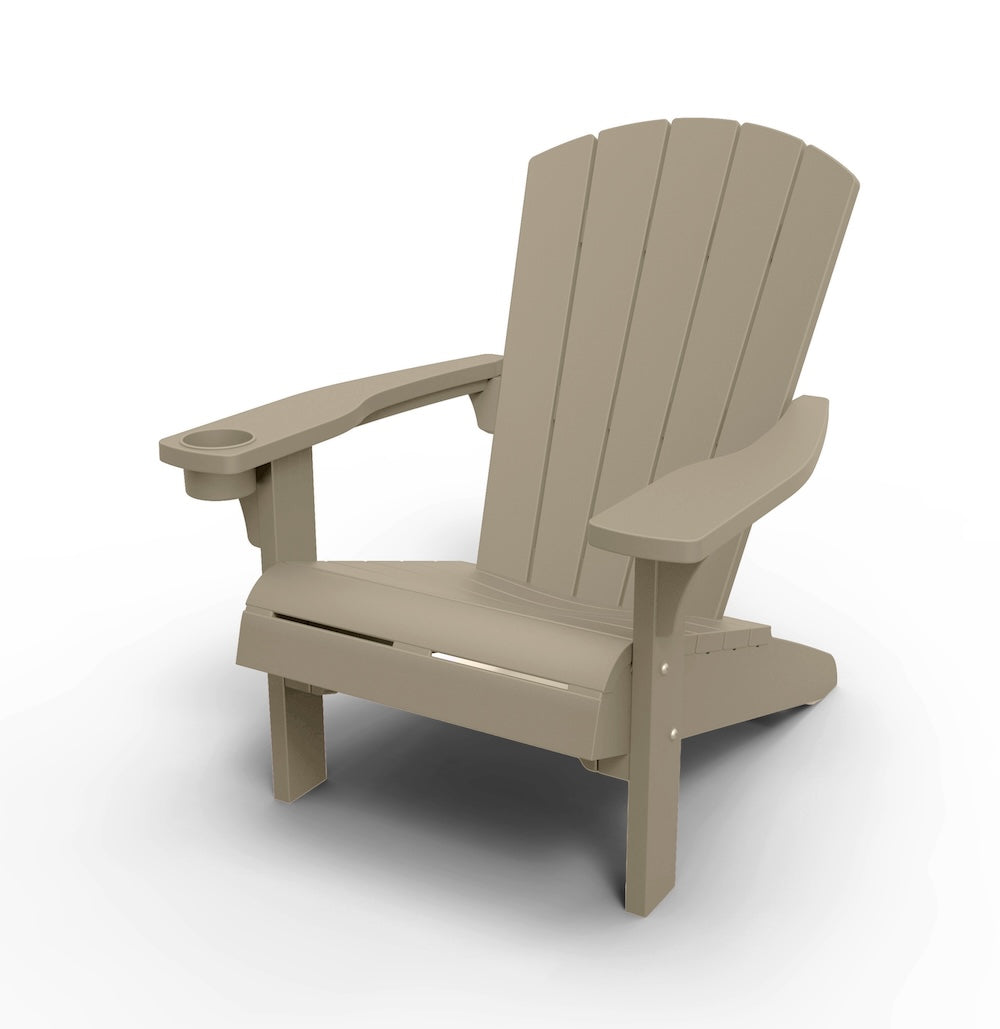 Keter Alpine Adirondack Chair Silver Sage – Keter Australia