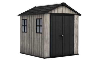 Keter Apex Shed 7.5x7 -Stormgrey Look (2.3 x 2.2m)