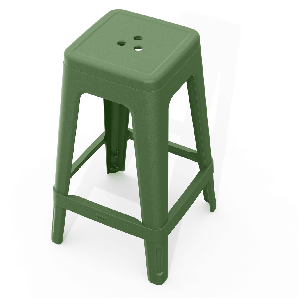 Keter Lucca Indoor/Outdoor Bar Stool - Green – Keter Australia