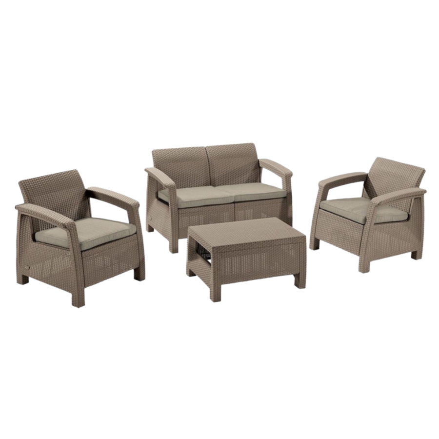 Outdoor Furniture Keter Victoria Lounge Set Keter Corfu Seater