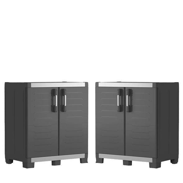 2 x Keter XL Garage Base Storage Keter Australia