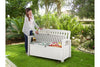 PRE ORDER: AVAILABLE JULY - Keter Patio 227L Storage Bench - White