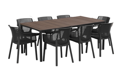 PRE ORDER: MAR. - Keter Signature Porto 200 Elisa Dining Set