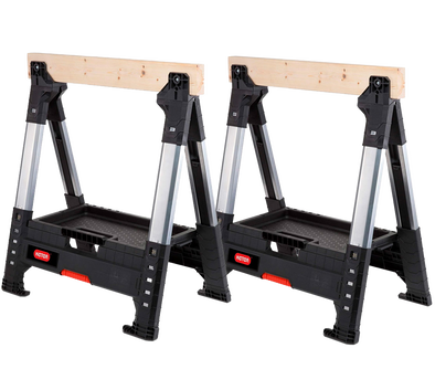 Keter Lumber Jack Sawhorse - 2 Pack