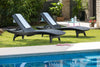Keter Pacific Sun Loungers - 8 PACK