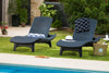 Keter Pacific Sun Loungers - 2 PACK