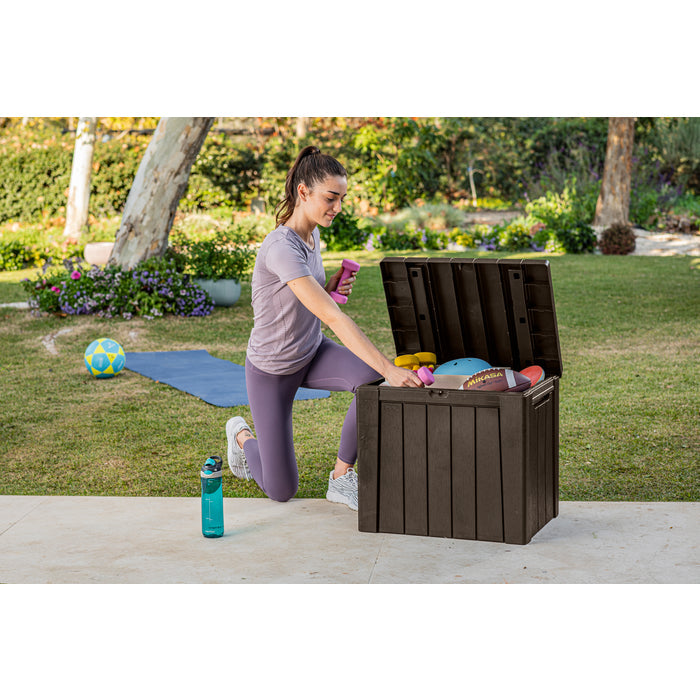 Keter Urban Box in 1: 113L Storage box Seat – Keter Australia