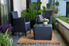 PRE ORDER: AVAILABLE  JUNE - Keter Luzon Plus - 101L Outdoor Storage Table / Seat