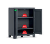 2 x Keter Moby Low Indoor-Outdoor Storage Cabinets