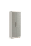 PRE ORDER: AVAILABLE JULY - Woodgrain Tall Outdoor Cabinet
