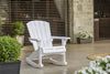 PRE ORDER: AVAILABLE JUNE - Keter Rocking Adirondack Chair - White